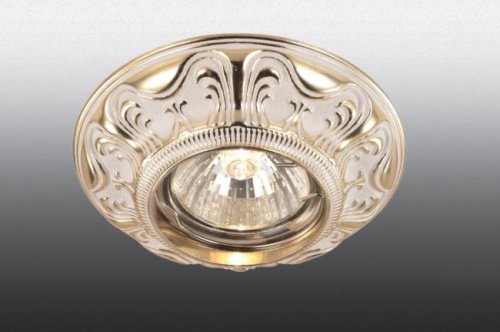 Встраиваемый светильник с узорами Vintage 369853 Novotech
