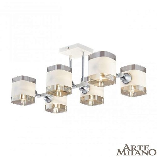 329809/6 WH+CR Потолочная люстра Arte Milano AMALFI 329809/6 WH+CR