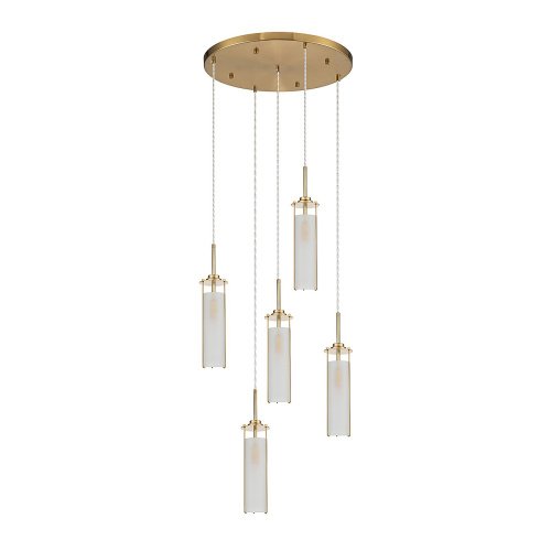 V000417 Светильник подвесной Indigo Torcia V000417 11038/5PL Brass