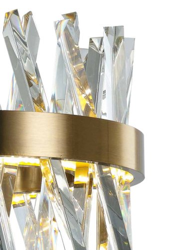 MB18162246-250A light antique brass Настенное бра Delight Collection Akasha MB18162246-250A light antique brass