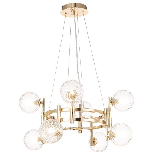 Подвесная люстра Crystal Lux Luxury LUXURY SP8 GOLD