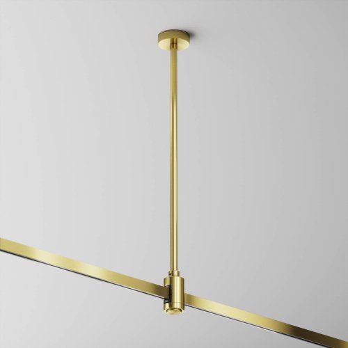 Крепление потолочное Medium 360мм с вводом питания Flarity Maytoni Accessories for tracks Flarity TRA158C-BL1-BS