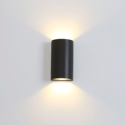 Уличный настенный светильник Elvan GW-520-6W-WW-Bk