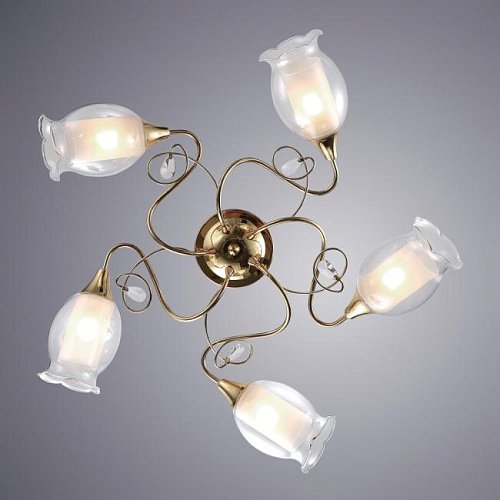 A9289PL-5GO Потолочная люстра Arte Lamp Mughetto A9289PL-5GO