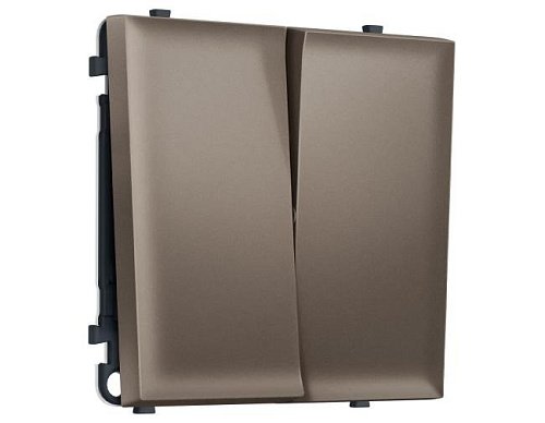MS633030 MS633030 Комплект механизма 2-кл перекрестного выключателя SIGMA Темная бронза матовый 10A-250V QUANT PRO (SP6330, PR125)