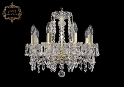 11.23.8.141.Gd.Dr Подвесная хрустальная люстра 11.23 Art Classic 11.23.8.141.Gd.Dr