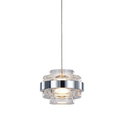 MD22030002-1A chrome/clear Светильник подвесной Delight Collection Indiana MD22030002-1A chrome/clear