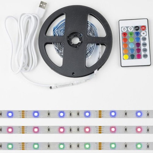 Готовый комплект Uniel ULS-U12 3M/RGB/1.5M/USB/RC IP20 RUA02C24 блистер