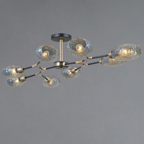 Потолочная люстра ILLUMICO IL0272-8CSQ-25 BK AB TRENTO