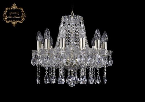 11.12.12.141.Gd.Sp Подвесная хрустальная люстра 11.12 Art Classic 11.12.12.141.Gd.Sp