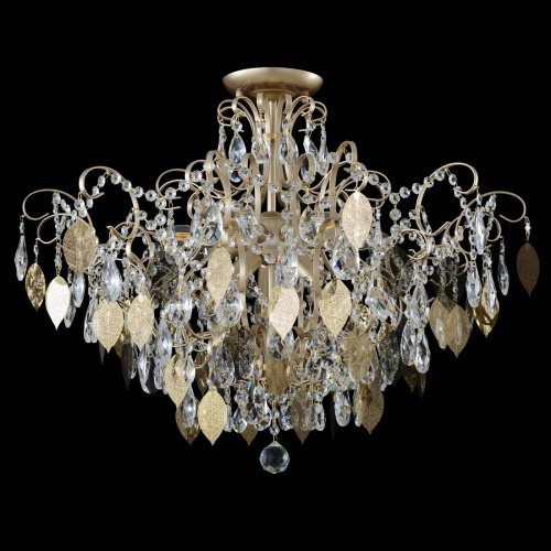 ESMIRALDA PL9 GOLD Потолочная люстра Crystal Lux Esmiralda ESMIRALDA PL9 GOLD