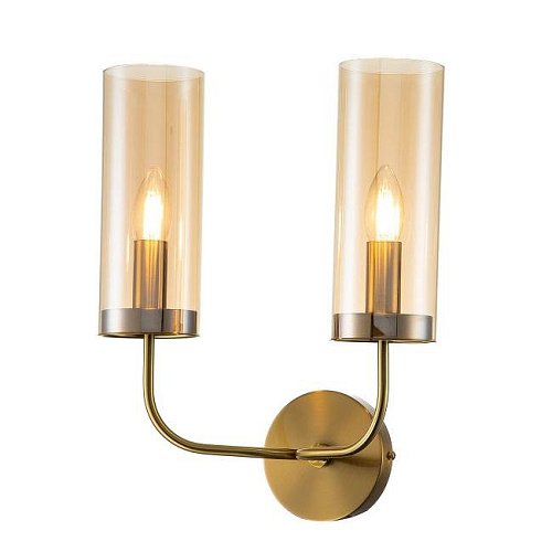 V000256 Настенное бра Indigo Balletto 13014/2W Brass V000256