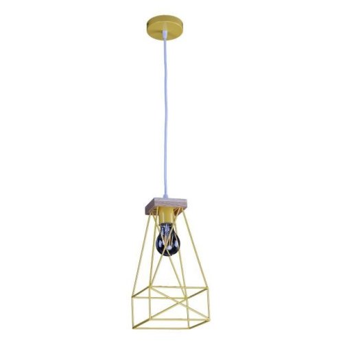 Светильник подвесной IMEX MD.7370-1-P YELLOW