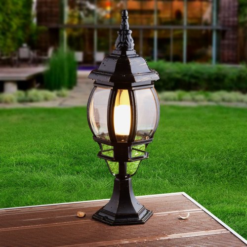 Уличный наземный светильник Elektrostandard 1001 1001S черное золото / 9913-D (GL 1001S)