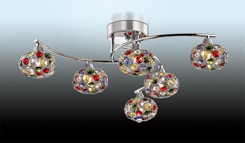2598/6C Потолочная люстра Odeon Light Crea Color 2598/6C