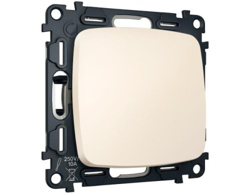 MO321050 MO321050 Комплект механизма 1-кл выключателя с самовозвратом OMEGA Бежевый матовый QUANT (OP3210, VM113)