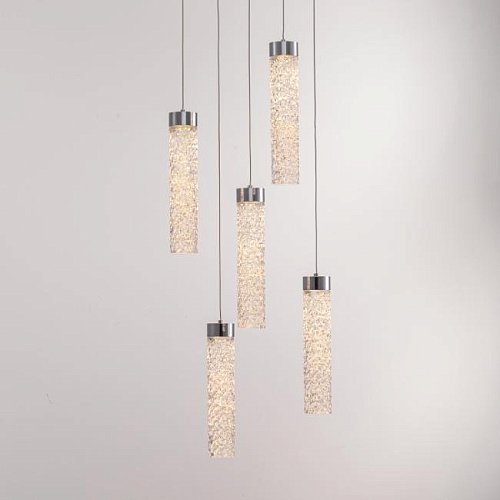 MD24030028-5A chrome/clear Светильник подвесной Delight Collection MD24030028 MD24030028-5A chrome/clear