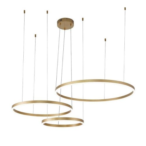 V000013L Подвесная люстра Indigo Galass 14001/3P Gold V000013L