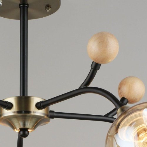 Потолочная люстра 02009-0.3-05 AB+BK