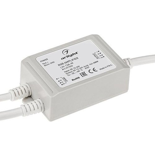Влагозащищенный (IP67) RGB-усилитель (для контроллеров 12-24V) Arlight 011523