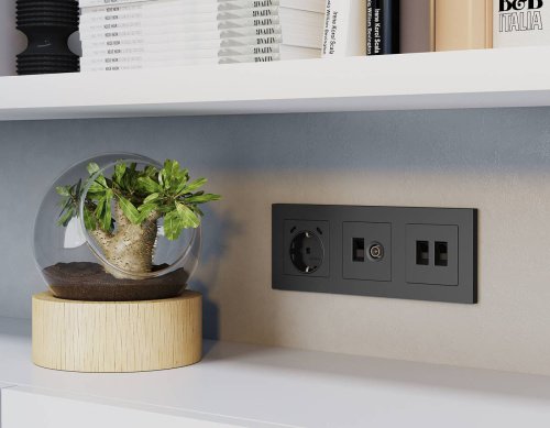 Накладка на механизм Ambrella Volt ALFA AP9125