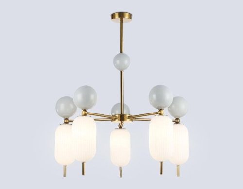 LH53104 Люстра на штанге Ambrella Ceramo Modern LH53104