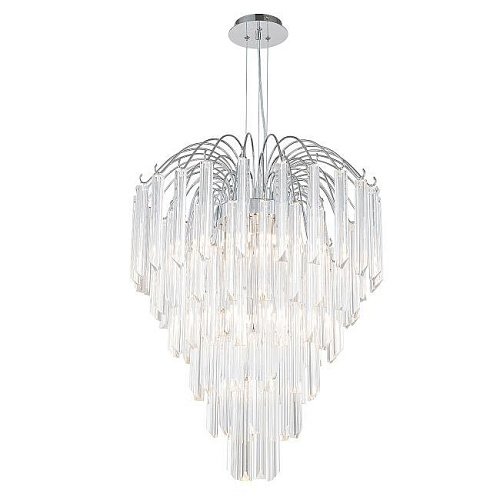 V000422 Подвесная люстра Indigo Lastrone V000422 12035/13P Chrome