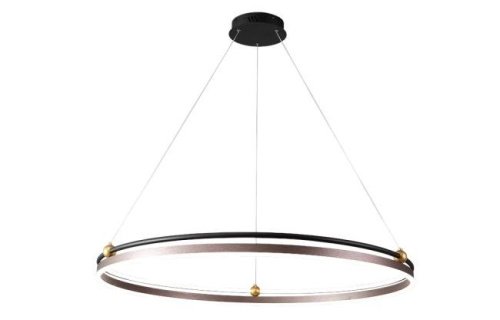 FERNANDO SP88W LED D1000 COFFEE/BLACK Подвесная люстра Crystal Lux Fernando FERNANDO SP88W LED D1000 COFFEE/BLACK