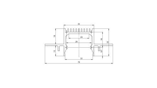 00-00010361 Профиль LG SWG DesignLed 00-00010361