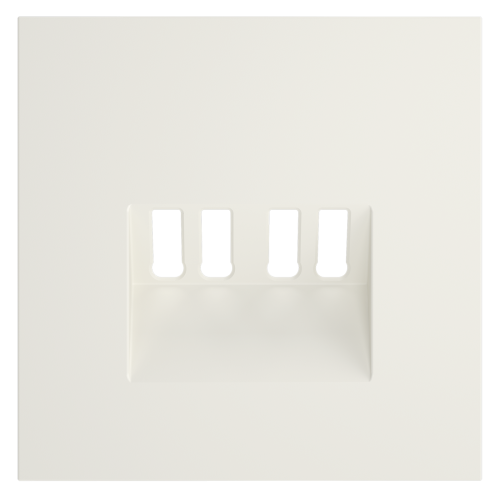 Накладка для розетки акустической 4-местной , S70 (хлопок)