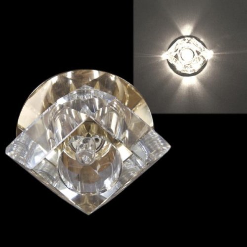 Встраиваемый светильник Sneha 7039/H G9 GD