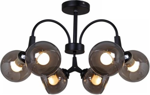 Потолочная люстра 01268-0.3-06 BK+CR
