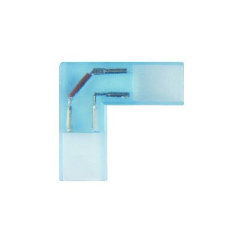 UTC-K-22/A67-NNN CLEAR 005 POLYBAG Соединитель контактный L-образный для светодиодных лент 220В 3528 Uniel UTC-K-22/A67-NNN CLEAR 005 POLYBAG