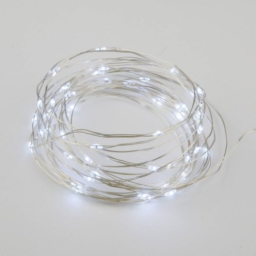 Гирлянда Uniel ULD-S0500-050/SCB/2AA WHITE IP20 DEW