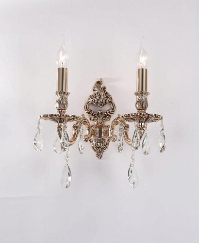 BARLETTA W1730.2 coffe gold Настенное бра Lucia Tucci Barletta BARLETTA W1730.2 coffe gold