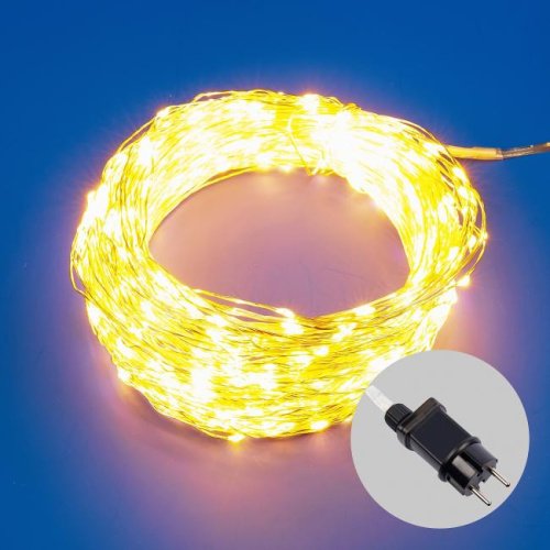 ULD-S5000-500/DTA/RC WARM WHITE IP44 DEW Гирлянда Uniel ULD-S5000-500/DTA/RC WARM WHITE IP44 DEW