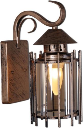 Настенный фонарь уличный 08284-9.2-001U BKG