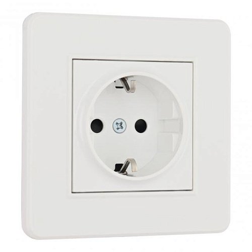 SET16-1-40-1 white Розетка Arte Milano Set16-1 SET16-1-40-1 white