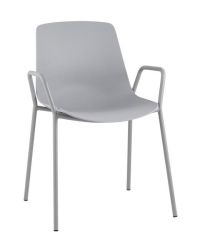 Стул пластиковый Stool Group Kaira SL-7201F grey 90454