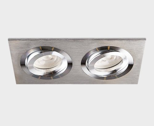 SAG203-4 silver/silver Встраиваемый светильник Italline SAG 03ss SAG203-4 silver/silver
