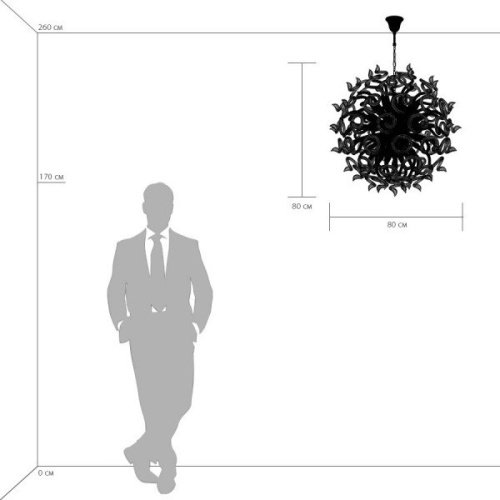 890188 Подвесная люстра Lightstar Medusa 890188