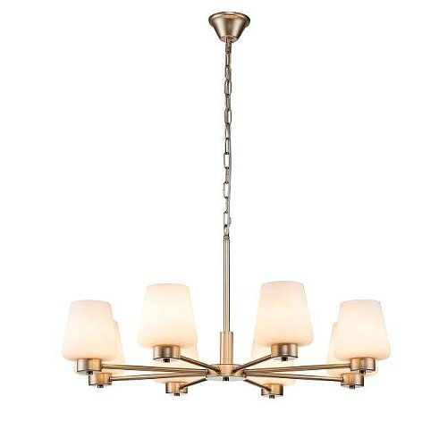 V000002 Подвесная люстра Indigo Tulip 13004/8P Gold V000002