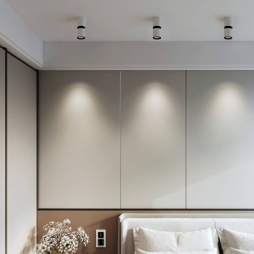 25048/LED 12W 4000К белый/чёрный Накладной светильник Elektrostandard Kayo 25048/LED 12W 4000К белый/чёрный