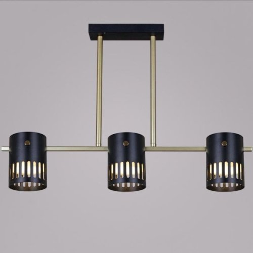 Потолочная люстра 06675-0.3-03 GD+BK GX53