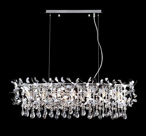 ROMEO SP8 CHROME L1000 Подвесная хрустальная люстра Romeo Crystal Lux ROMEO SP8 CHROME L1000