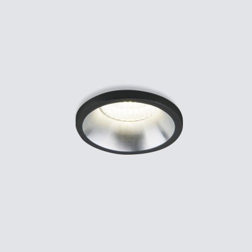 Встраиваемый светильник Elektrostandard 15269/LED 15269/LED 3W SN/BK сатин/никель / черный
