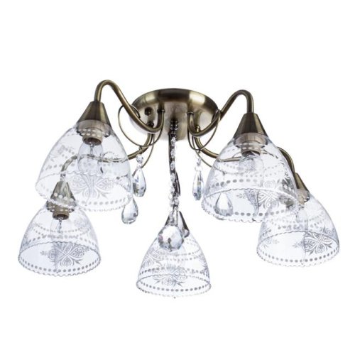 A1658PL-5AB Потолочная люстра Arte Lamp Rugiada A1658PL-5AB