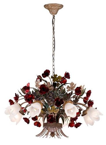 Fiori di rose 1760.8 Люстра подвесная с цветочками Fiori di rose Fiori di rose 1760.8 Lucia Tucci