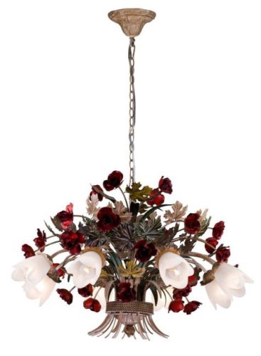 Fiori di rose 1760.8 Люстра подвесная с цветочками Fiori di rose Fiori di rose 1760.8 Lucia Tucci