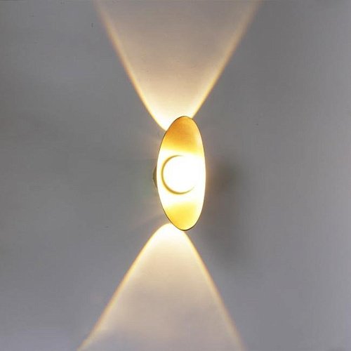 Настенный светильник Reluce 86868-9.2-001JH LED7W BK+GD